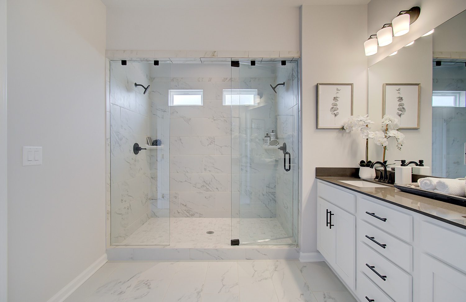 cypress park cheshire plan glass enclosed shower