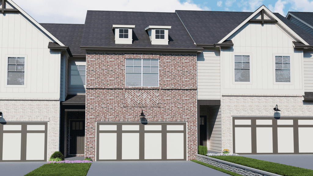 Medlock Floorplan | Beds: 3 | Baths: 2.5 Stories: 2  | Sqft: 1850