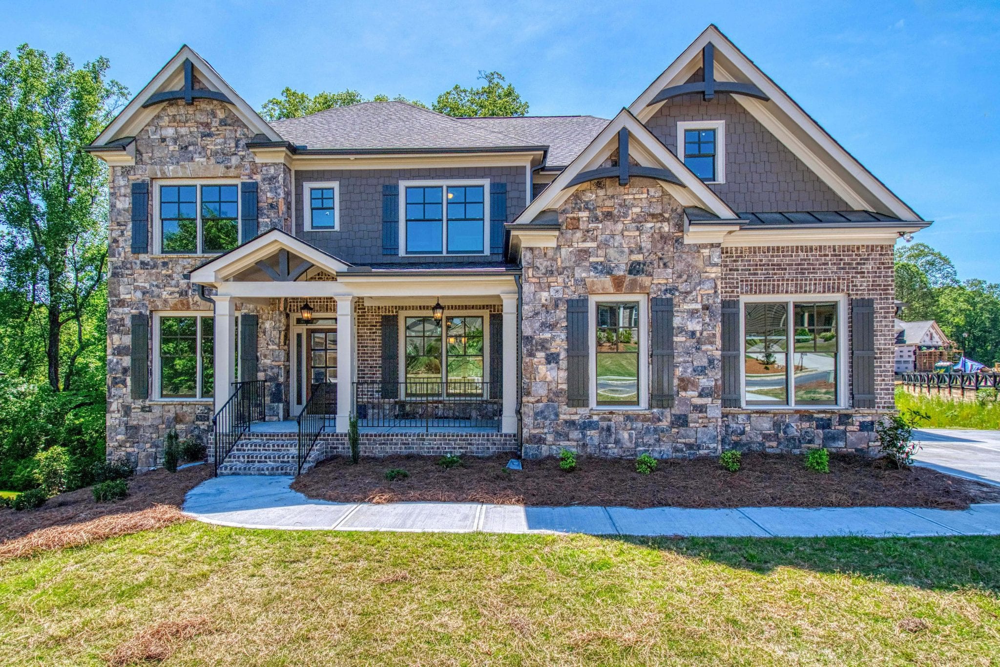 New 3d Matterport Tour Of The Brookwood 2 Story Plan