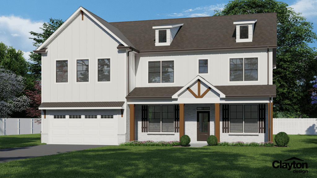 Preswick Floorplan | Beds: 5 | Baths: 3 - 4 Stories: 2  | Sqft: 3316