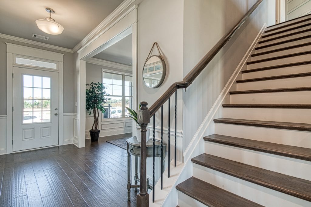 Preswick-Chafin-Communities-Stairs-to-Foyer-1 Model Home