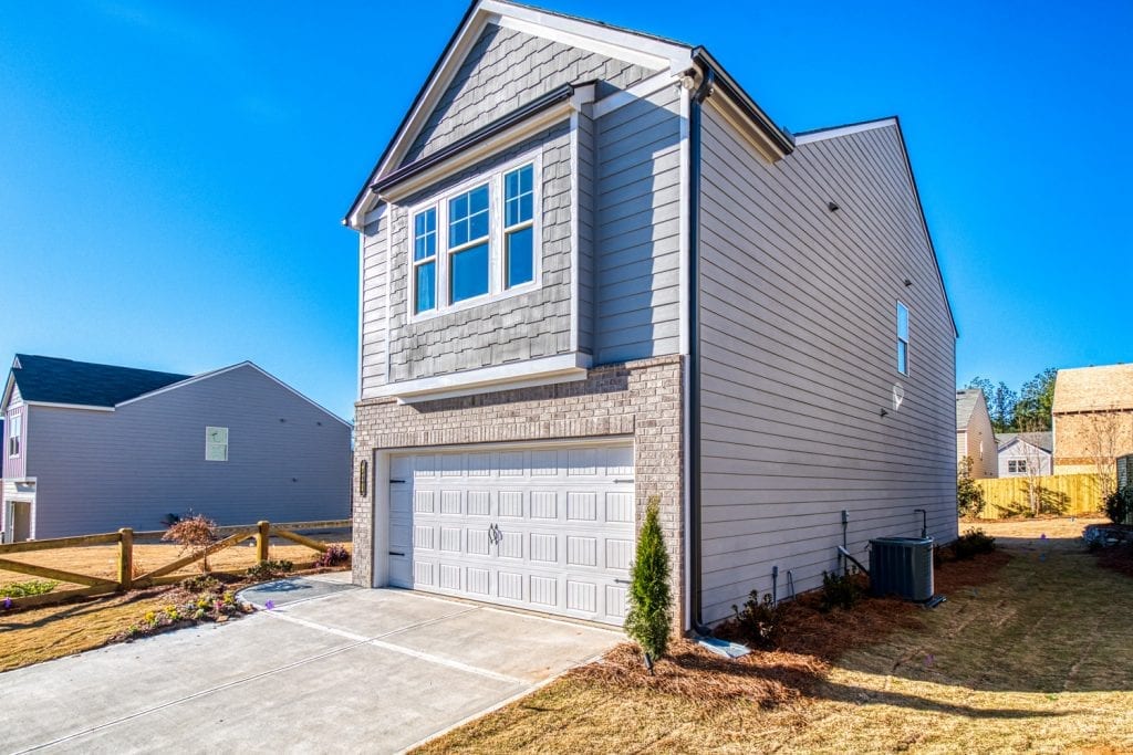 Auburn Station davenport floor plan model home