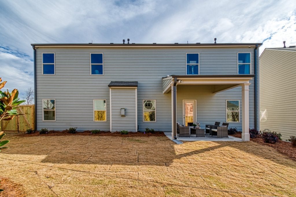 model home 35-Hammond-Chafin-Communities-Rear