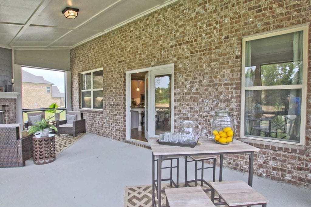 45-Turnbridge--at-Village-at-Ivy-Springs-By-Chafin-Commiunities-Covered-Rear-Porch-Screened-In.