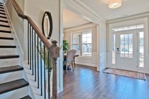 Turnbridge-by-Chafin-Communities-Model-at-Parkside-at-Mulberry-Foyer-from-Stairs