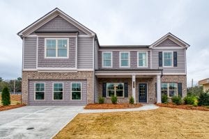 Hammond - Chafin Communities - Front - Model Home at Brookfield Farm