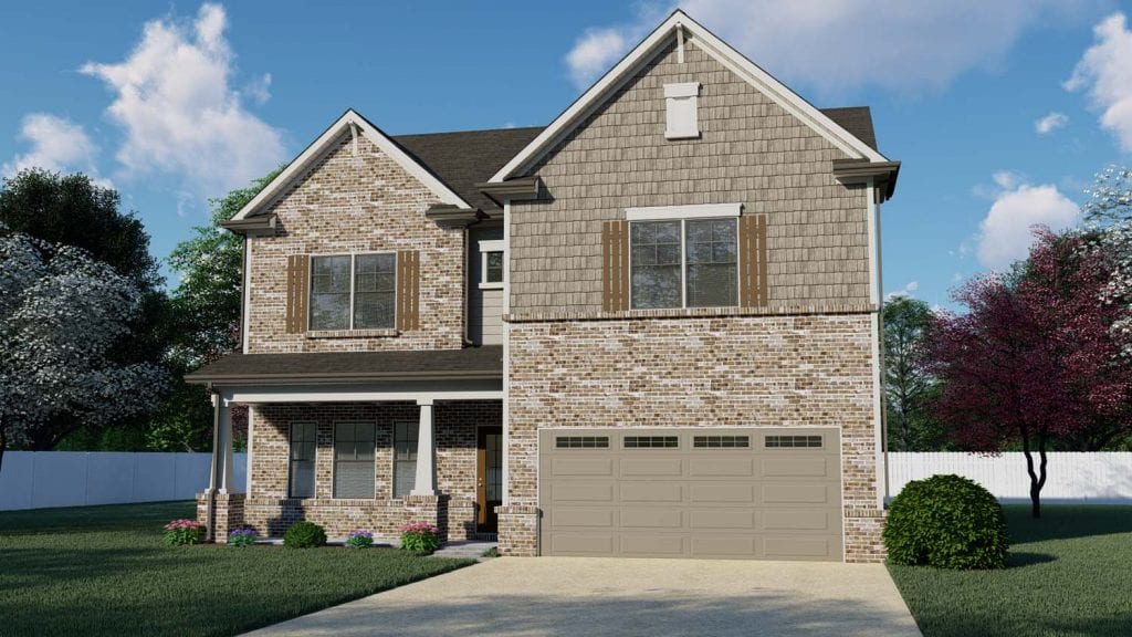 Callington Floorplan | Beds: 4 | Baths: 2.5 Stories: 2  | Sqft: 2435