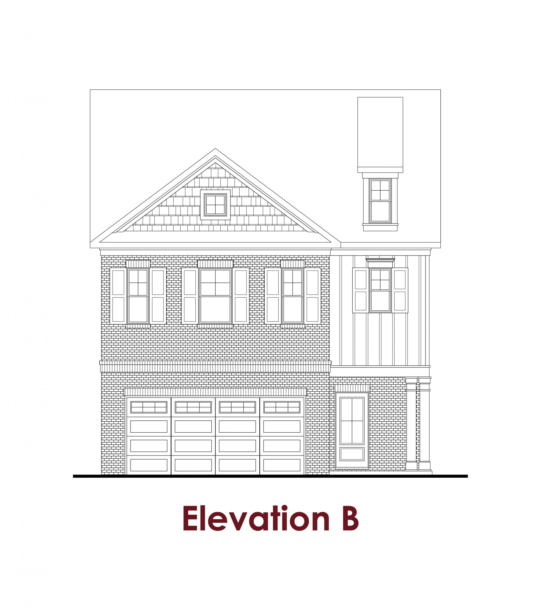 Chestnut elevations Image