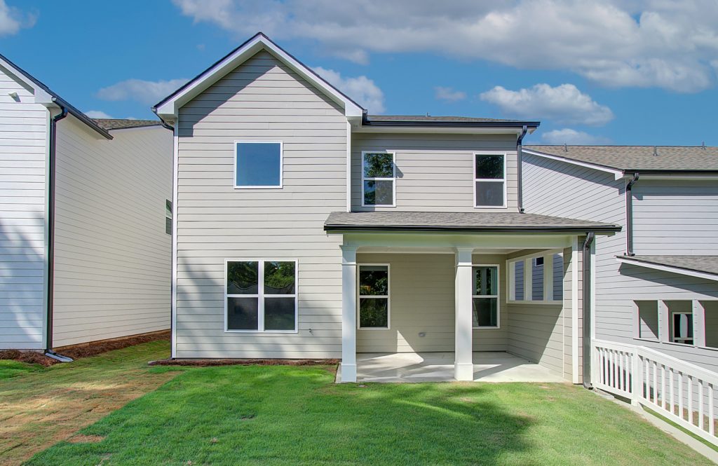 hawthorn II exterior of new construction home