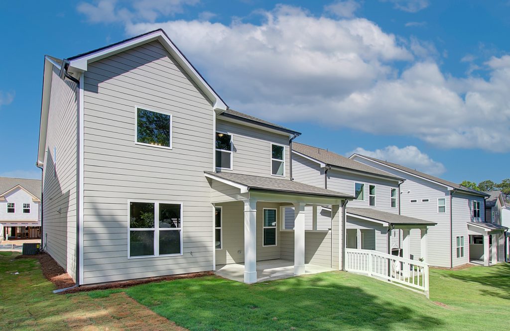 hawthorn II exterior of new construction home