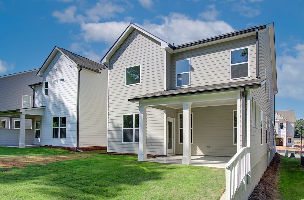 hawthorn II exterior of new construction home
