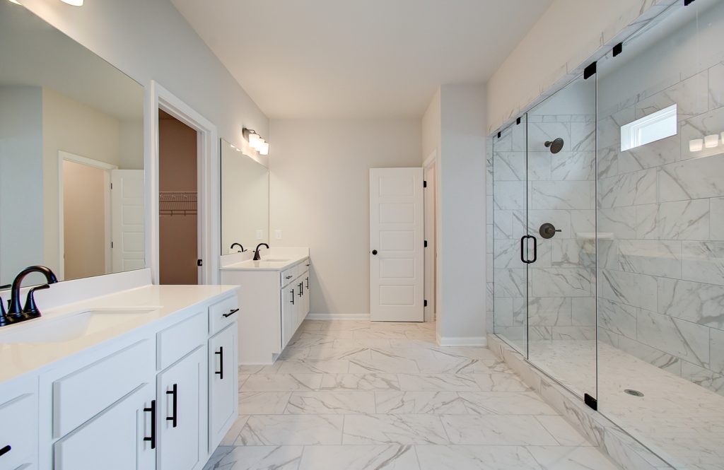 primary bathroom suite