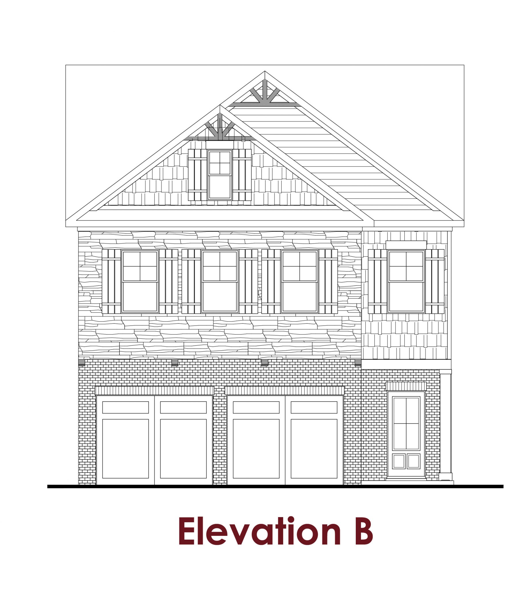 Hawthorn-II elevations Image