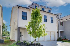 Hemlock II Modern Farmhouse exterior by Chafin Communities