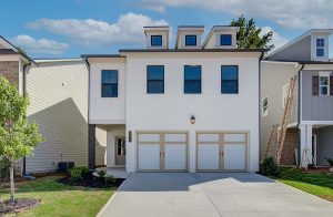 Hemlock II Modern Farmhouse exterior by Chafin Communities