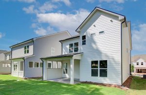 Hemlock II Modern Farmhouse exterior by Chafin Communities