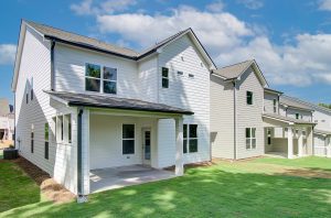 Hemlock II Modern Farmhouse exterior by Chafin Communities