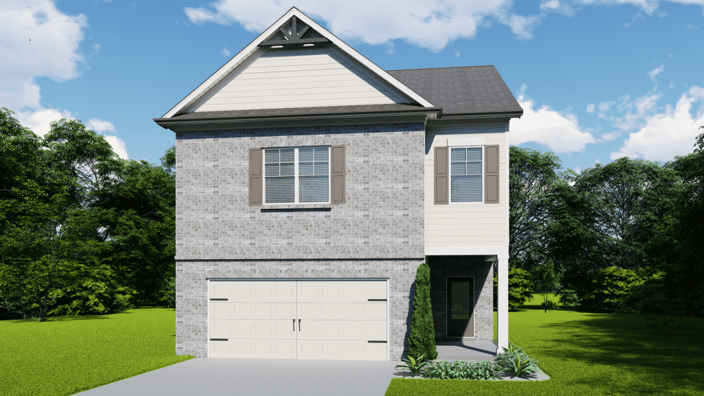 Hemlock-II Floorplan | Beds: 3 - 4 | Baths: 2.5 Stories: 2  | Sqft: 2331