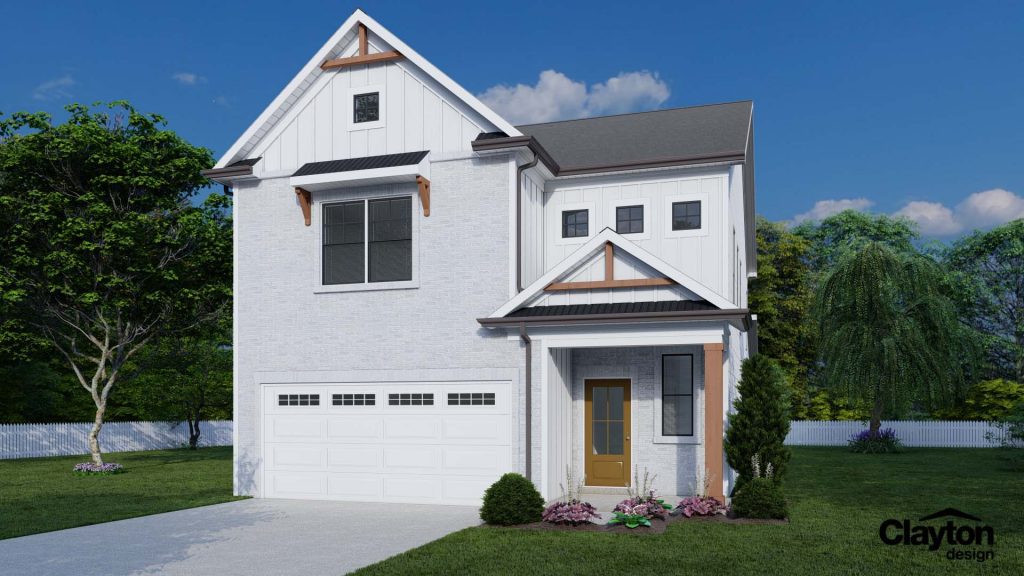 Holly Floorplan | Beds: 5 | Baths: 2.5 - 3.5 Stories: 2  | Sqft: 2589