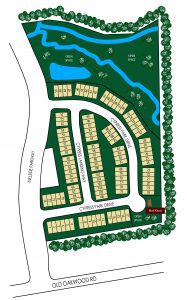 New Home Site Plan Cypress Park by Chafin Communities-01