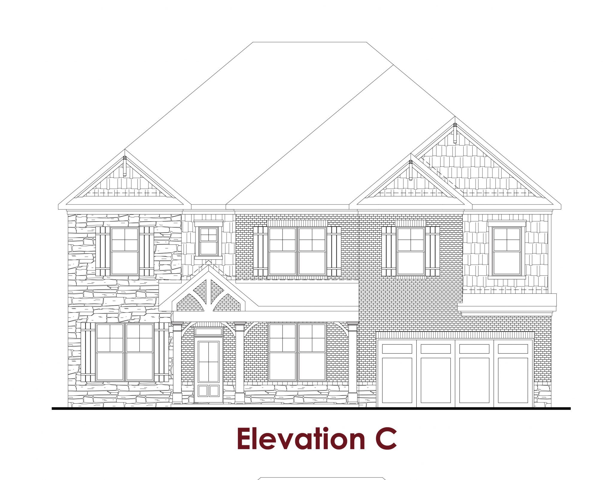 Brookmont elevations Image