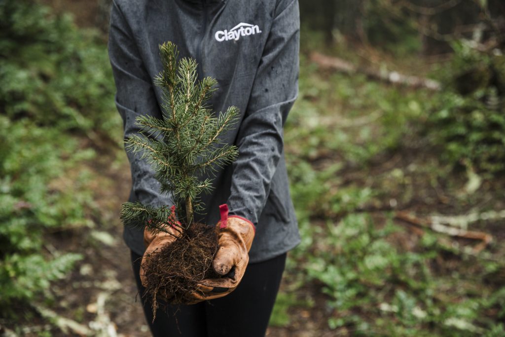 clayton partners with arbor day foundation
