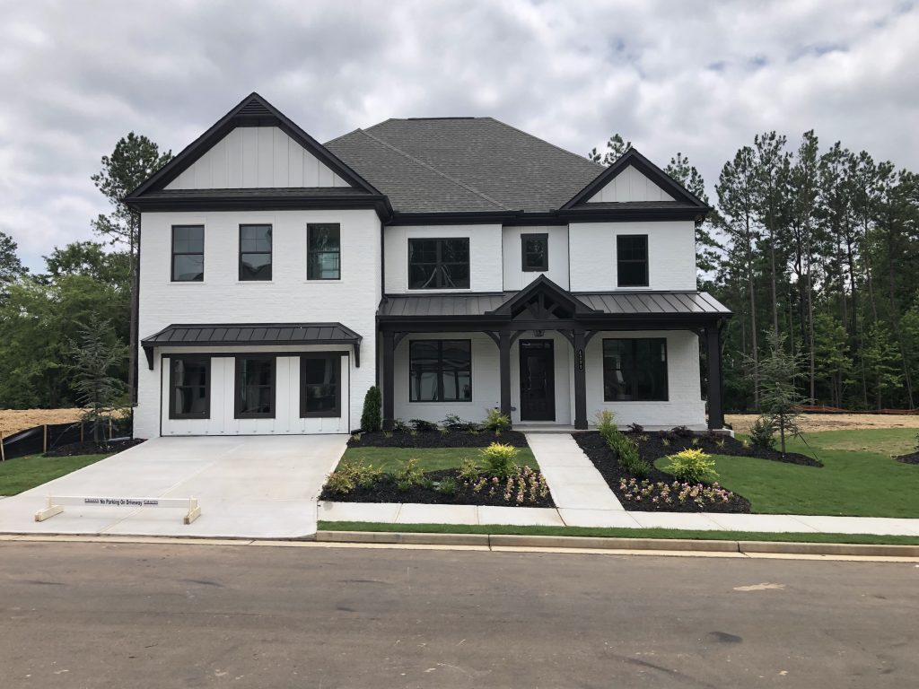 preserve at brookmont front of model home