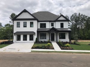 preserve at brookmont front of model home