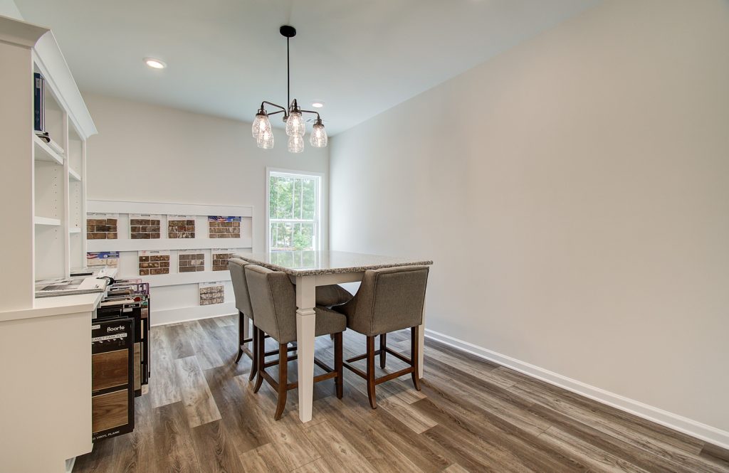 design room in new construction home