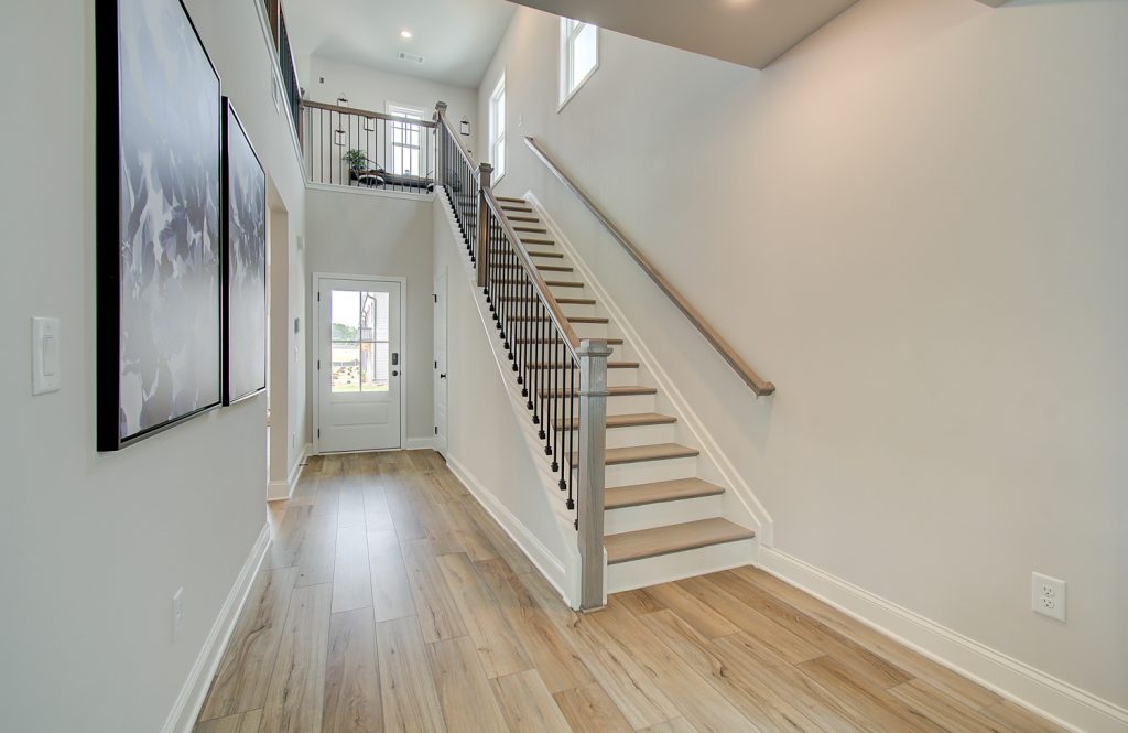 stairwell in the chestnut plan