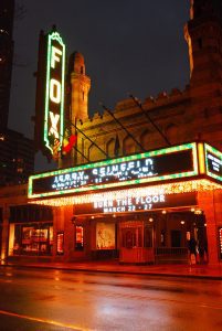 fox theater marque