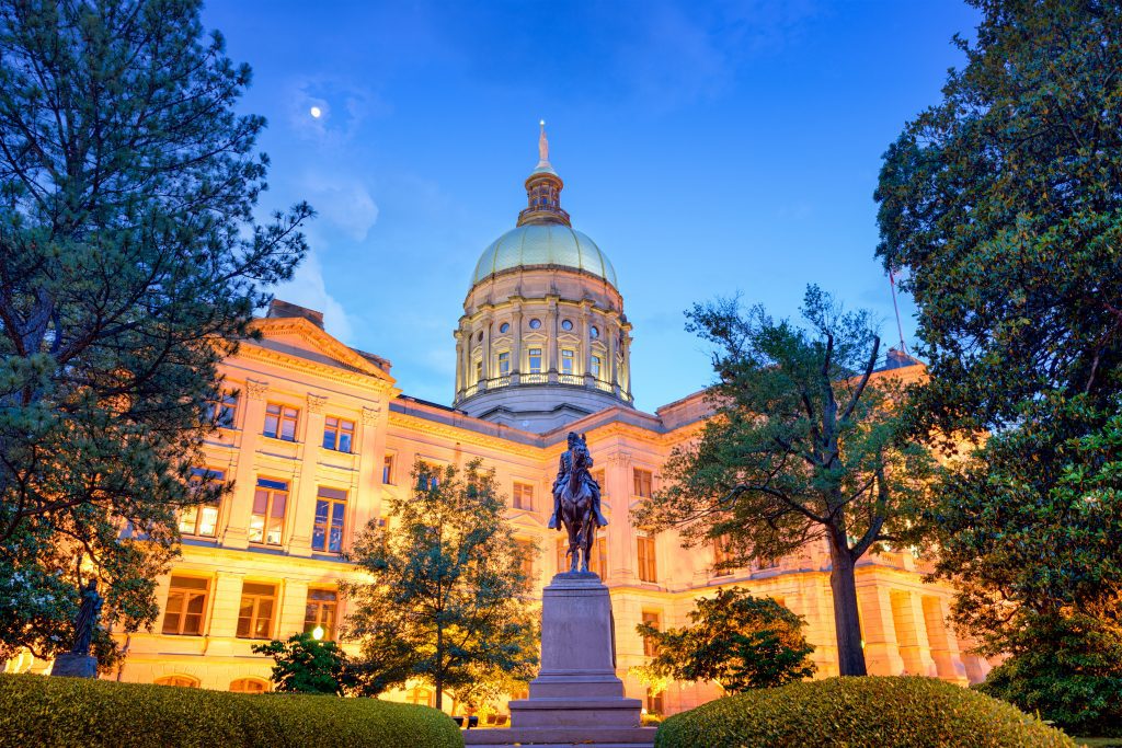 Georgia State Capitol Building in Atlanta, Georgia