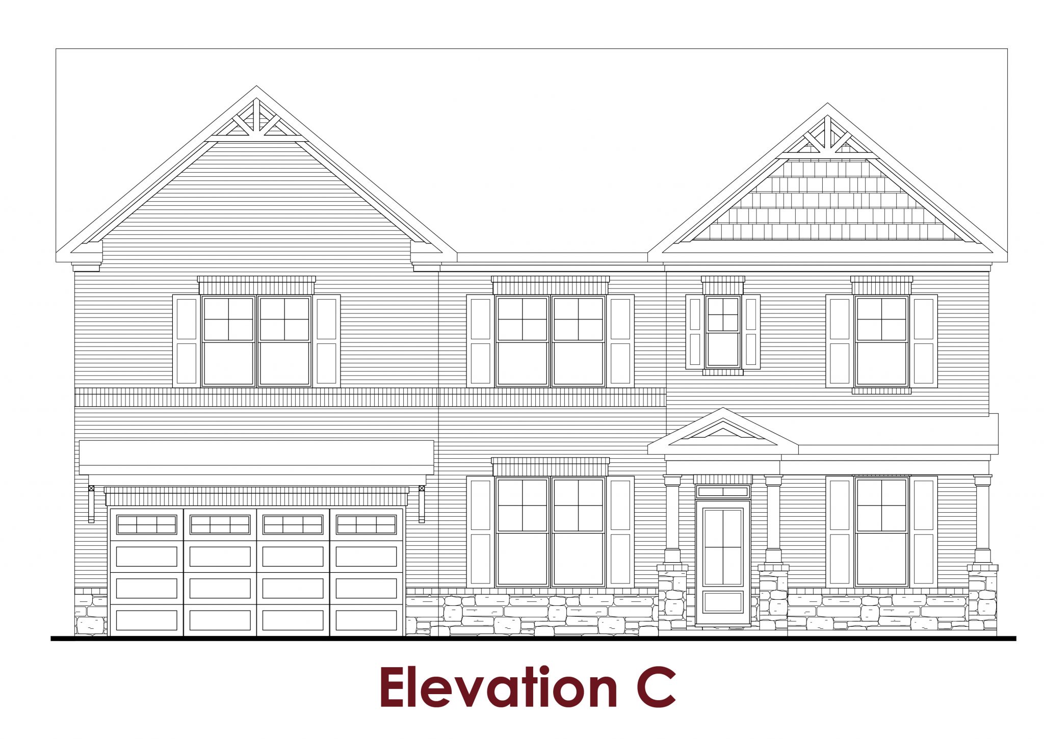 Preswick elevations Image