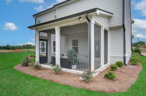 Stanford Model - Chafin Communities - Covered Rear Porch screened in patio