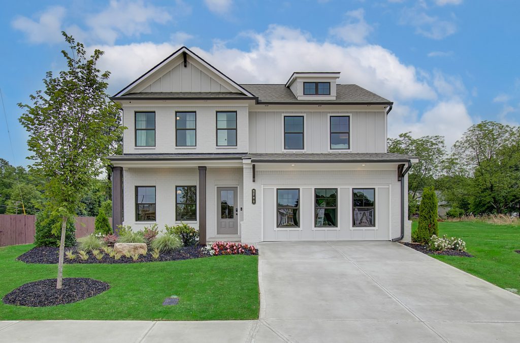 Stanford Model - Chafin Communities - Exterior Front Modern Farmhouse style