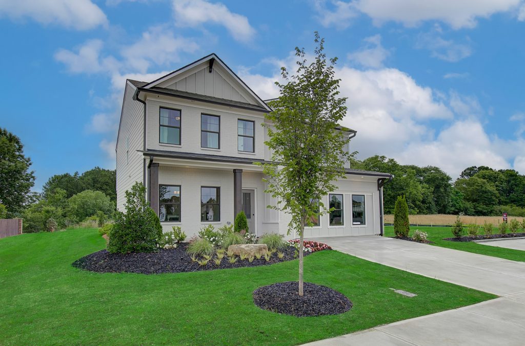 Stanford Model - Chafin Communities - Exterior Front Modern Farmhouse style