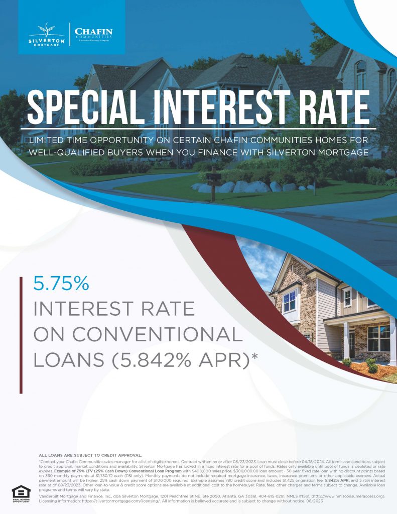 5.75 mortgage interest rate special incentive