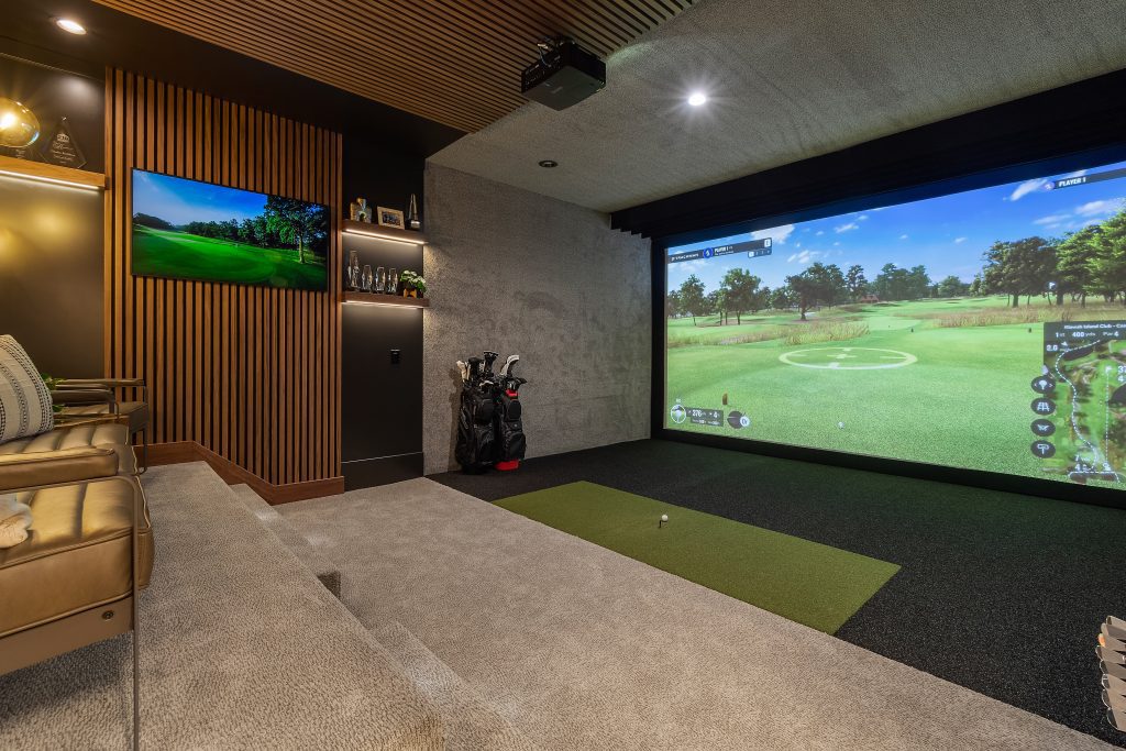 Chafin Communities TMX Wellness Center Golf Simulator