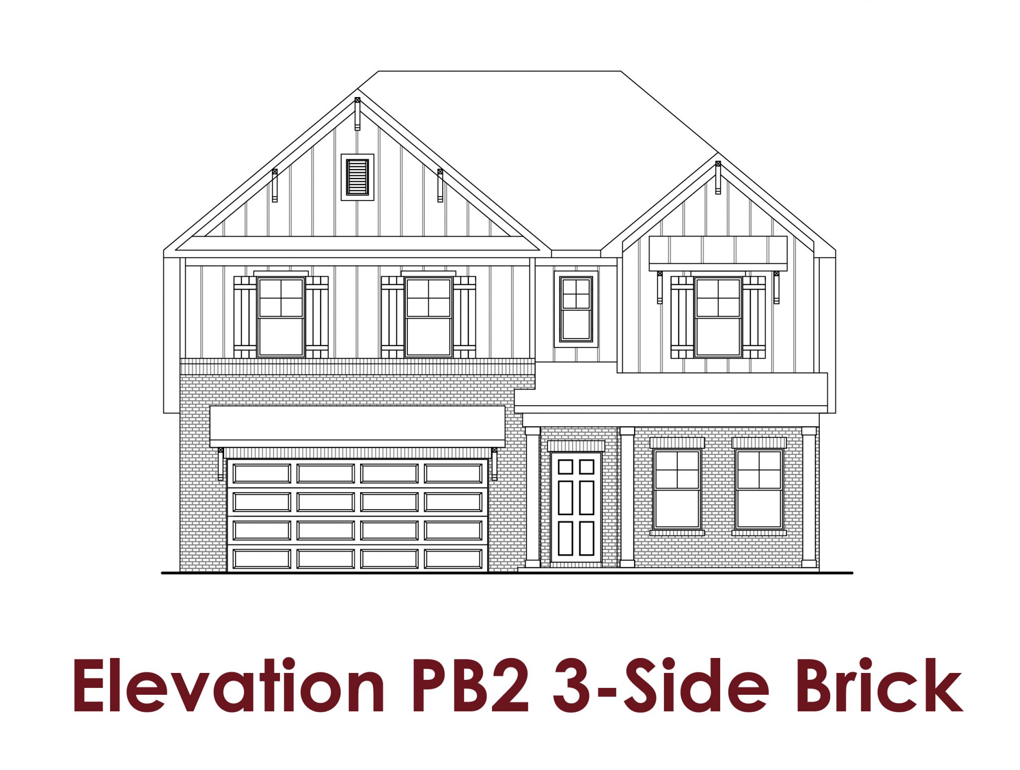 Cove UHP elevations Image