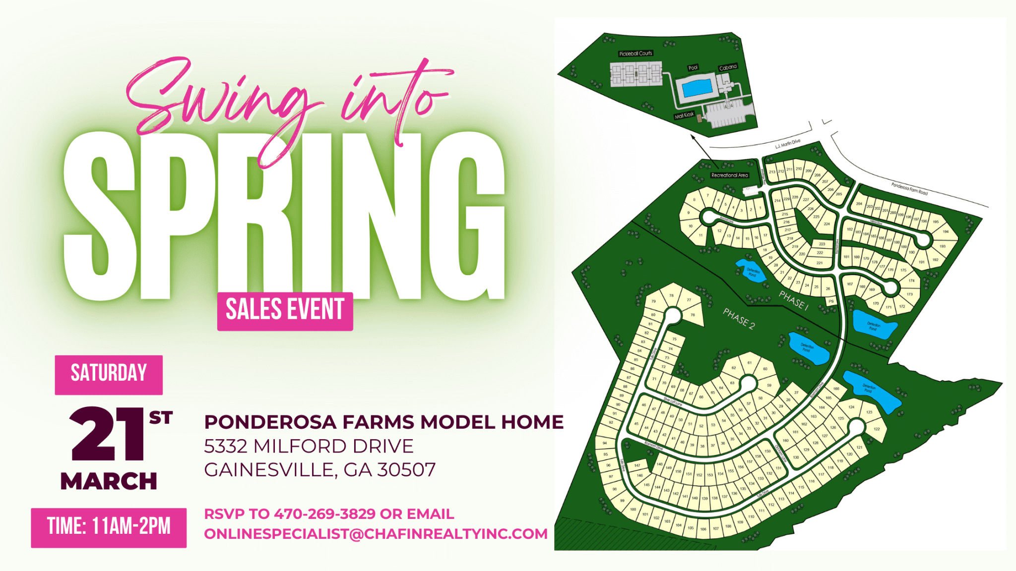 Swing into Spring_Ponderosa Farms_Chafin Communities